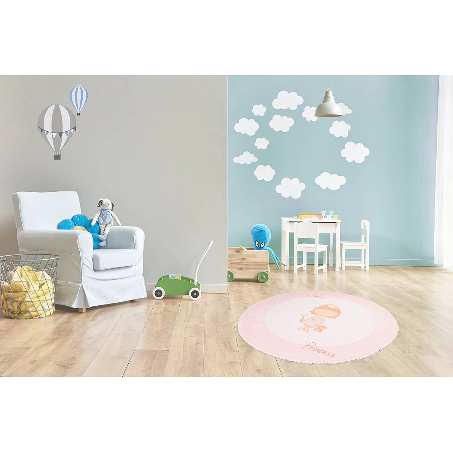 Kayoom Kinderteppich Bambini 300 IV - Polyester - Rosa 2 Kayoom Kinderteppich Bambini 300 IV - Polyester - Rosa – Bild 2