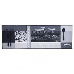 Andiamo Kurzflorteppich Hot Pepper - Polyamid - Anthrazit