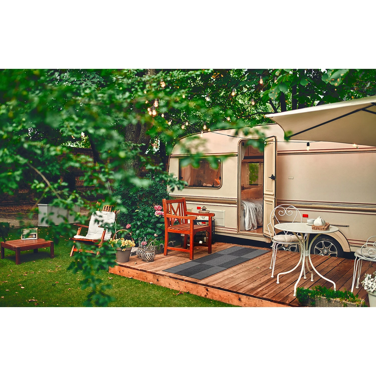 Andiamo In-/Outdoorläufer Arizona I - Polypropylen - Anthrazit 2 Andiamo In-/Outdoorläufer Arizona I - Polypropylen - Anthrazit – Bild 2