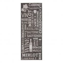 Andiamo In-/Outdoorläufer Arizona III - Polypropylen - Anthrazit / Hellgrau