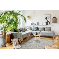 Luxor living Kurzflorteppich Saragossa - Polypropylen / Polyester - Dunkelgrau - 160 x 230 cm -Teppiche populaire boutique 1000307605 211202 19395800695 MOOD DETAILS P000000001000307605 mood