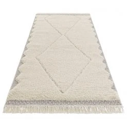 Mint Rugs Hochflorteppich Ciret - Polypropylen - Creme / Grau - 120 x 170 cm -Teppiche populaire boutique 1000310122 211123 12153400541 DETAILS P000000001000310122