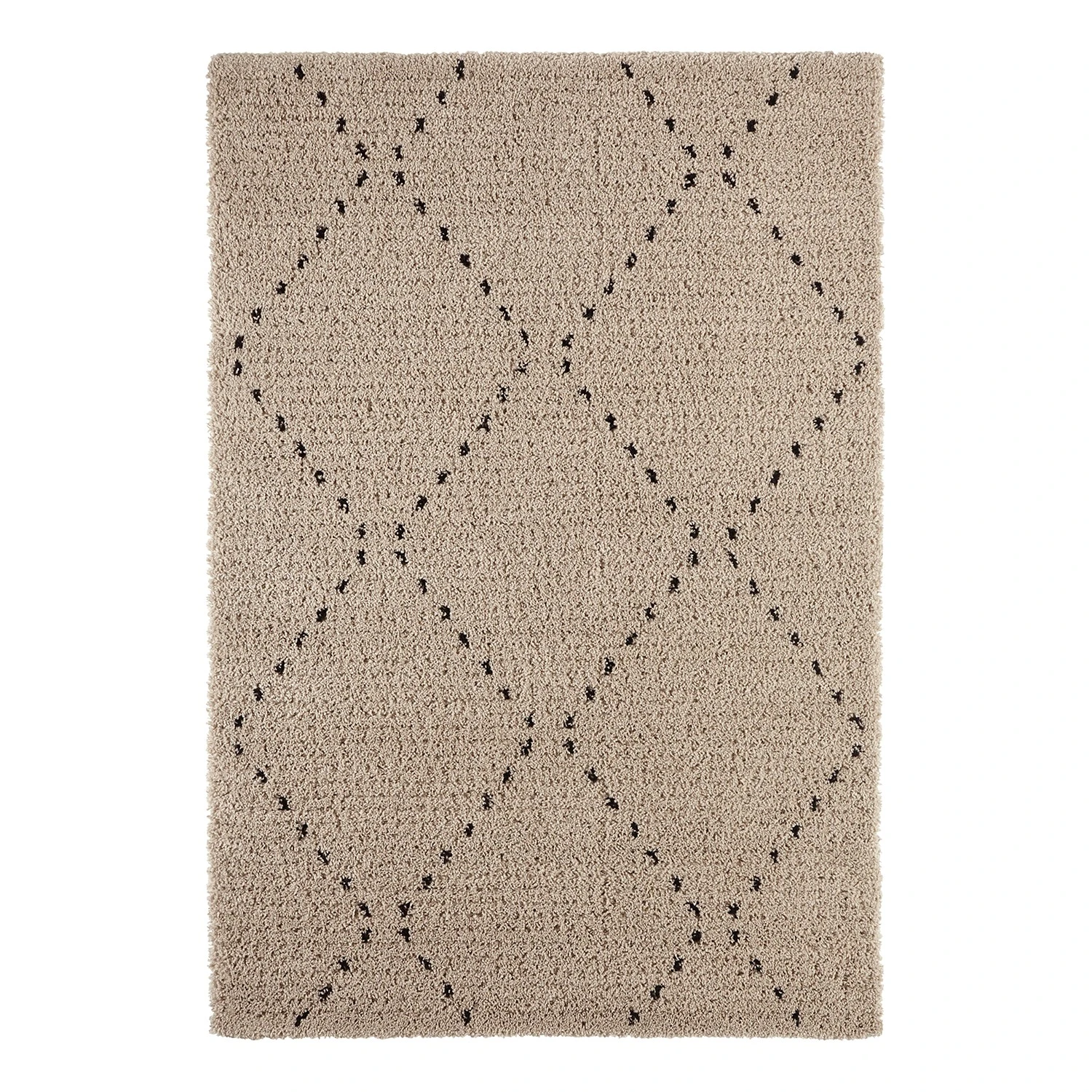 Mint Rugs Hochflorteppich Basay - Polypropylen - Braun / Schwarz - 120 x 170 cm 1 Mint Rugs Hochflorteppich Basay - Polypropylen - Braun / Schwarz - 120 x 170 cm