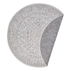 Freundin Home Collection In-/Outdoorteppich Minas - Polypropylen - Grau