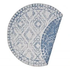 Freundin Home Collection Wendeteppich Elion - Polypropylen - Blau