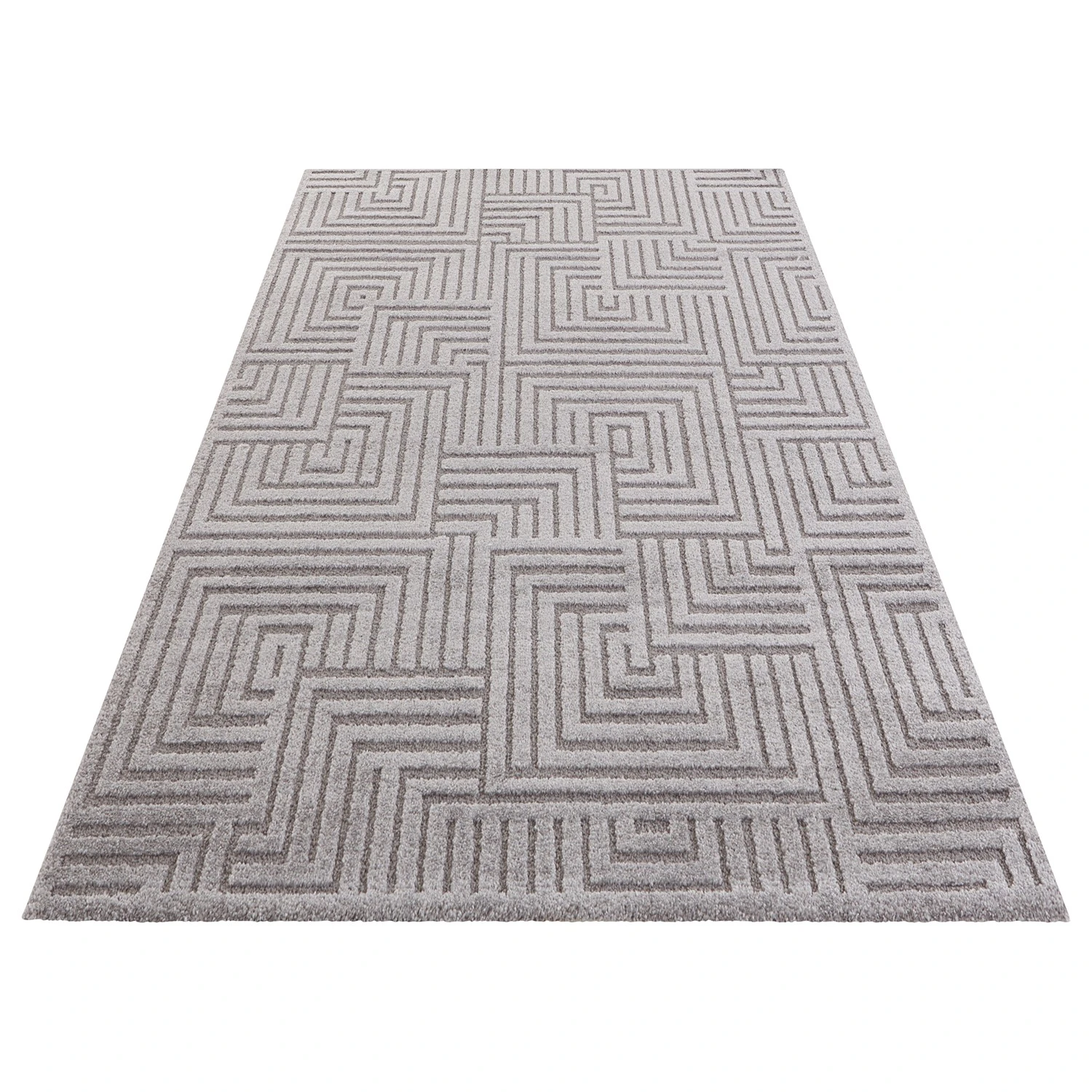 ELLE DECORATION Kurzflorteppich Optik Manipu - Polyester / Polypropylen - Dunkelgrau - 200 x 290 cm 3 ELLE DECORATION Kurzflorteppich Optik Manipu - Polyester / Polypropylen - Dunkelgrau - 200 x 290 cm – Bild 3