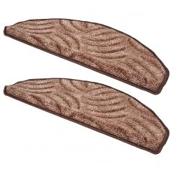 Andiamo Stufenmatte Amberg (2er-Set) - Polyamid - Braun