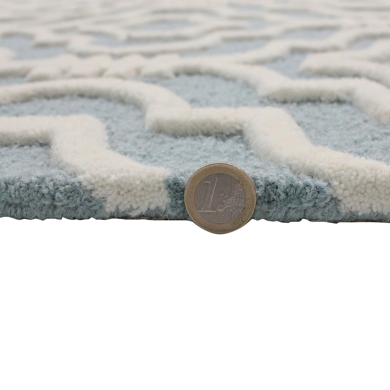 Flair Rugs Wollteppich Nador - Wolle - Türkis - 200 x 290 cm 5 Flair Rugs Wollteppich Nador - Wolle - Türkis - 200 x 290 cm – Bild 5