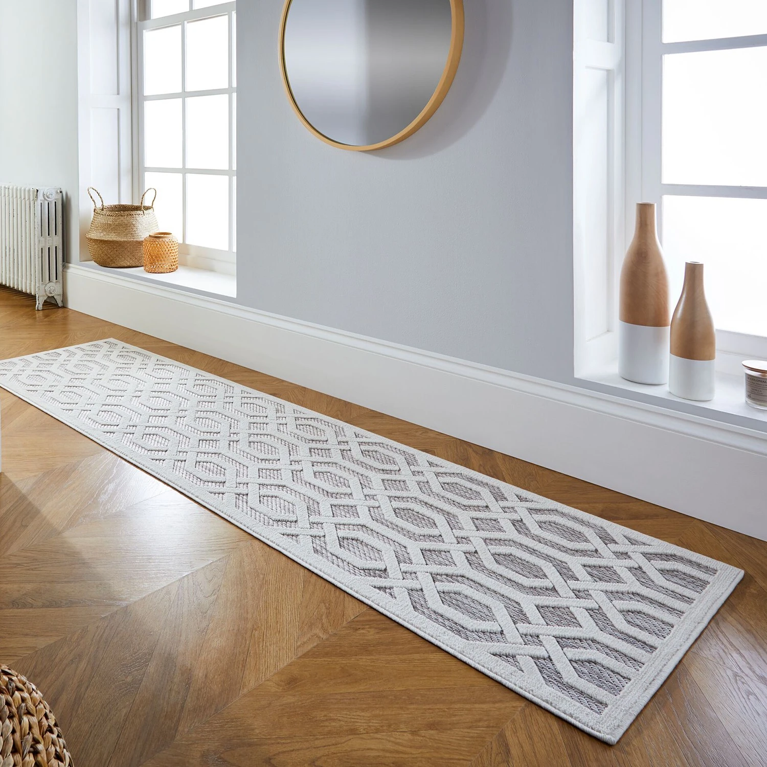 Flair Rugs Läufer Mondo - Polypropylene - Natural - 66 x 230 cm 2 Flair Rugs Läufer Mondo - Polypropylene - Natural - 66 x 230 cm – Bild 2