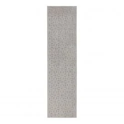 Flair Rugs LĂ€ufer Argento - Polypropylene - Silber - 66 x 230 cm