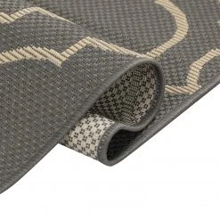 Flair Rugs Kurzflorteppich Milan I - Polypropylene - Anthrazit / Beige - 160 x 230 cm 8 Flair Rugs Kurzflorteppich Milan I - Polypropylene - Anthrazit / Beige - 160 x 230 cm -Teppiche populaire boutique 1000319044 220127 165824051 DETAILS P000000001000319044