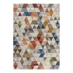 Flair Rugs Wollteppich Amari - Wolle - Natural / Multi - 160 x 230 cm