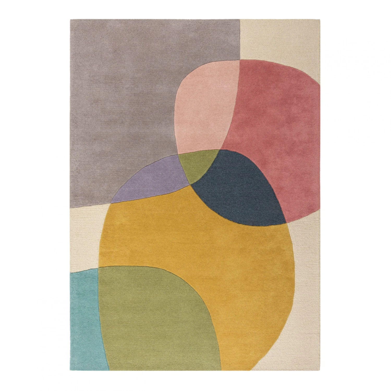 Flair Rugs Wollteppich Glow - Wolle - Multicolor - 120 x 170 cm 1 Flair Rugs Wollteppich Glow - Wolle - Multicolor - 120 x 170 cm