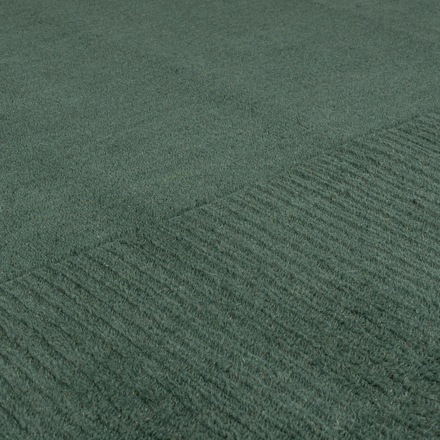 Flair Rugs Wollteppich Siena - Wolle - Grün - 120 x 170 cm 2 Flair Rugs Wollteppich Siena - Wolle - Grün - 120 x 170 cm – Bild 2