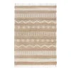 Flair Rugs Kurzflorteppich Medina Jute - Jute - Natural / Creme - 160 x 230 cm