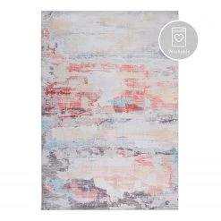 Flair Rugs Kurzflorteppich Wenthworth - Polyester - Multi - 120 x 170 cm