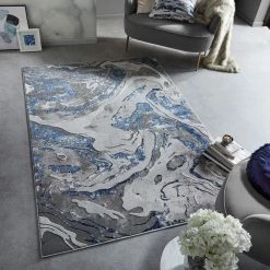 Flair Rugs Kurzflorteppich Marbled - Polypropylene - Marineblau - 200 x 290 cm 8 Flair Rugs Kurzflorteppich Marbled - Polypropylene - Marineblau - 200 x 290 cm -Teppiche populaire boutique 1000319298 220127 165757020 MOOD DETAILS P000000001000319298 mood