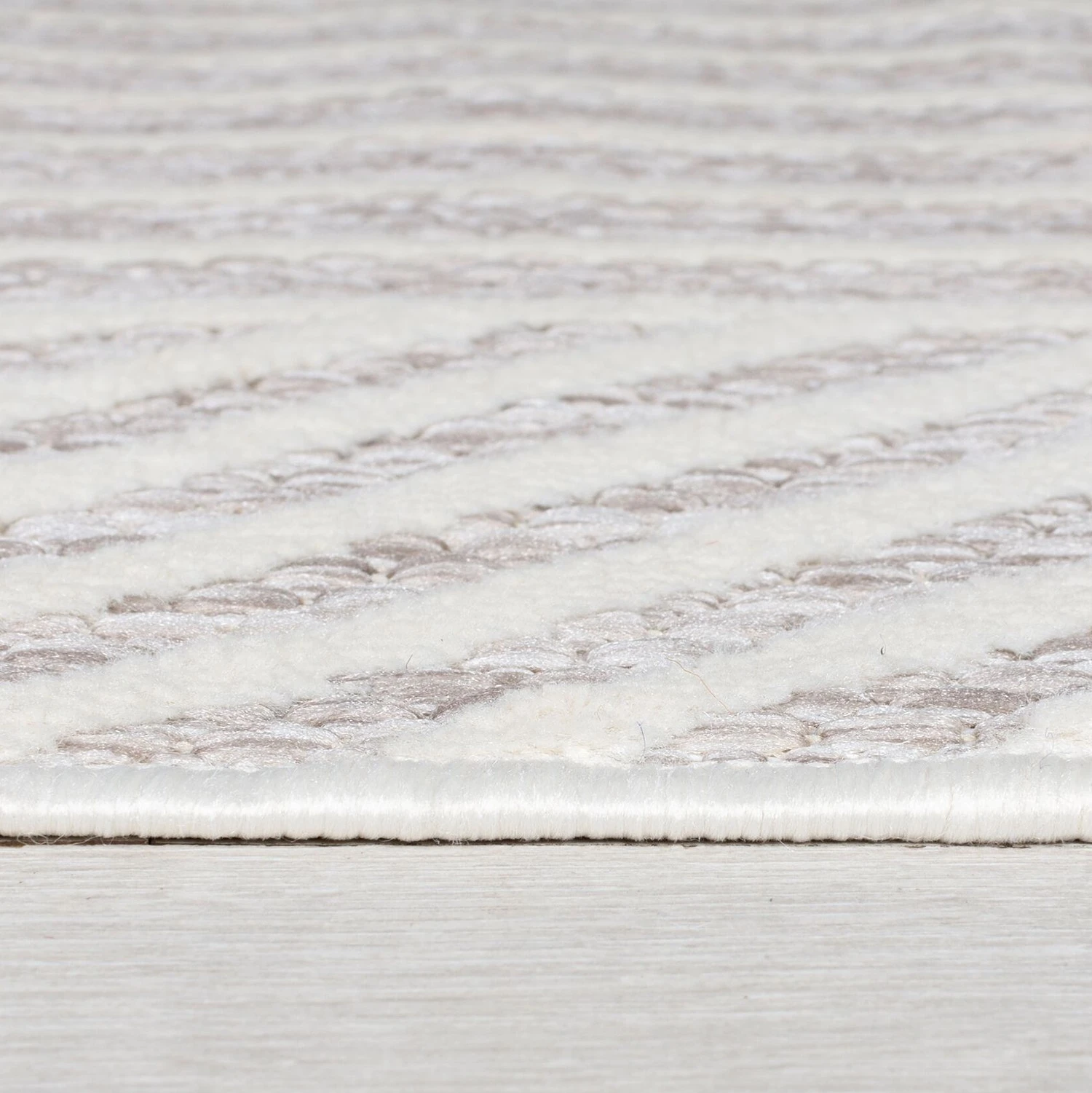 Flair Rugs Kurzflorteppich Blocks I - Polypropylene - Natural - 120 x 170 cm 2 Flair Rugs Kurzflorteppich Blocks I - Polypropylene - Natural - 120 x 170 cm – Bild 2