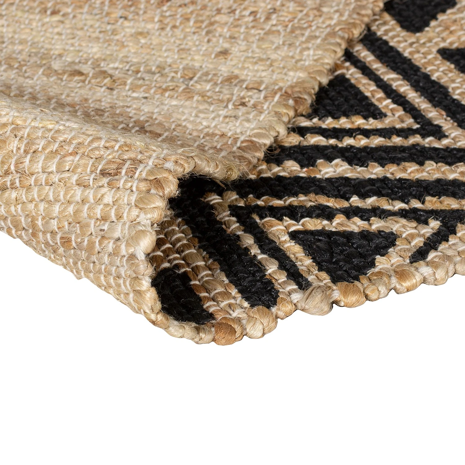 Flair Rugs Kurzflorteppich Kenaz - Jute - Natural - 160 x 230 cm 5 Flair Rugs Kurzflorteppich Kenaz - Jute - Natural - 160 x 230 cm – Bild 5
