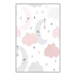 Top Square Kinderteppich Frederik - Polyester - Mehrfarbig