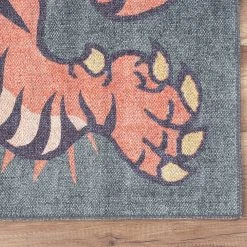 Top Square Kurzflorteppich Opus II - Polyester - Grün -Teppiche populaire boutique 1000329890 220307 032 DETAILS P000000001000329890