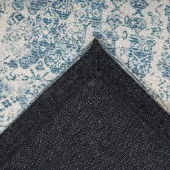 INSTYLE by Kayoom Kurzflorteppich Percy 200 - Baumwolle / Polyester - Blau - 120 x 170 cm -Teppiche populaire boutique 1000334040 220303 031 DETAILS P000000001000334040