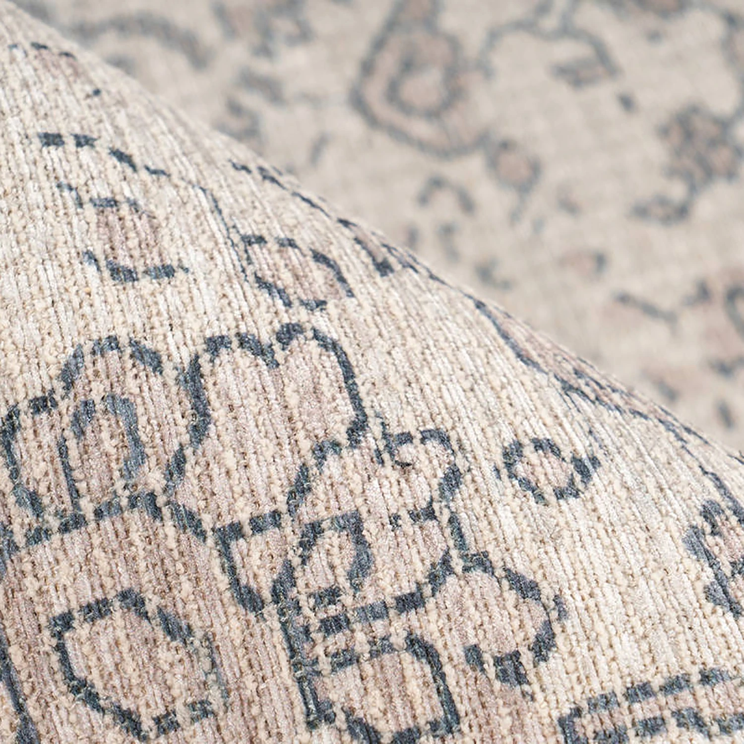 INSTYLE by Kayoom Kurzflorteppich Percy 100 - Baumwolle / Polyester - Creme - 80 x 150 cm 5 INSTYLE by Kayoom Kurzflorteppich Percy 100 - Baumwolle / Polyester - Creme - 80 x 150 cm – Bild 5