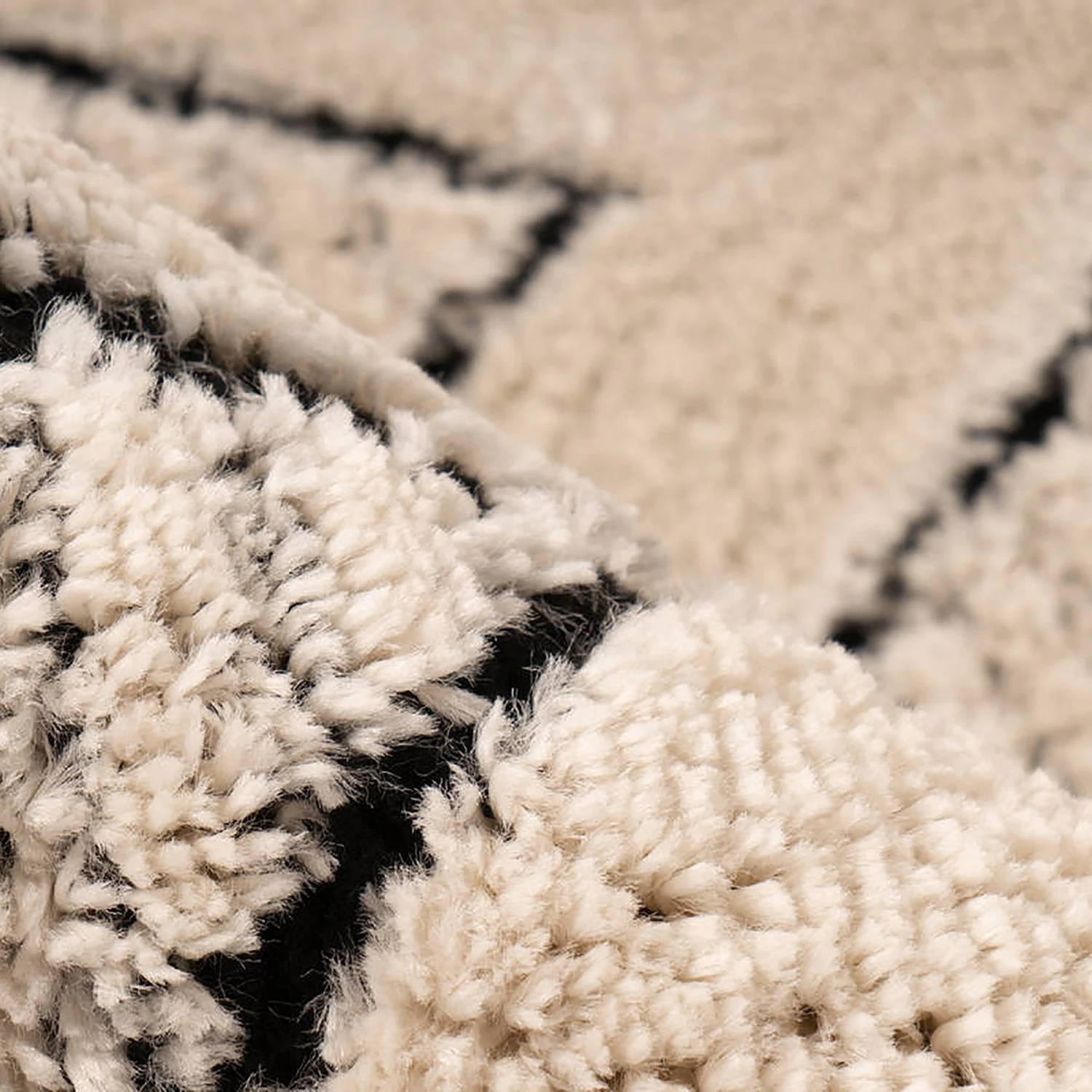 INSTYLE by Kayoom Hochflorteppich Lovis 300 - Polypropylen - Creme - 160 x 230 cm 5 INSTYLE by Kayoom Hochflorteppich Lovis 300 - Polypropylen - Creme - 160 x 230 cm – Bild 5