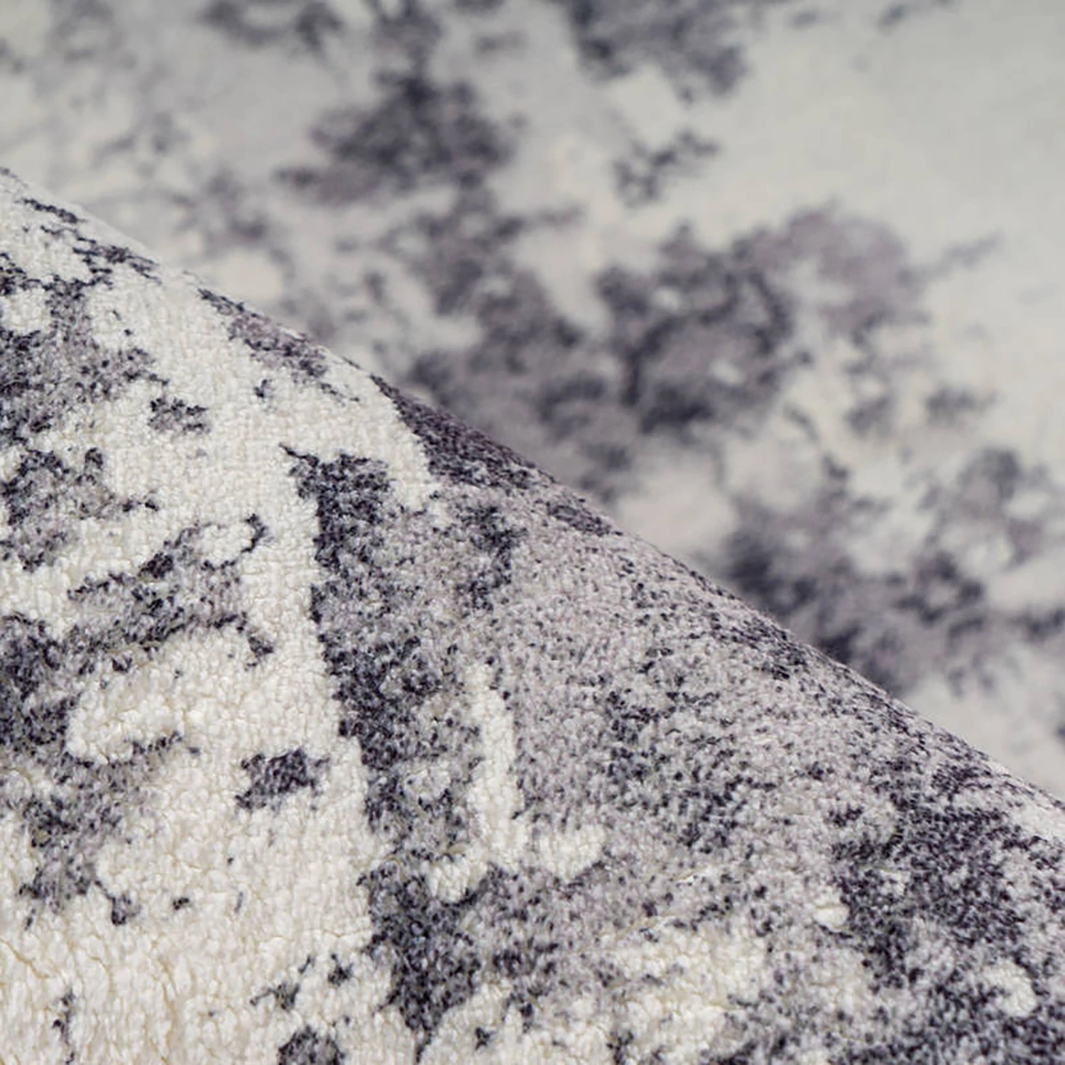 INSTYLE by Kayoom Kurzflorteppich Ilian 800 - Polyester PVC - Grau - 120 x 170 cm 5 INSTYLE by Kayoom Kurzflorteppich Ilian 800 - Polyester PVC - Grau - 120 x 170 cm – Bild 5