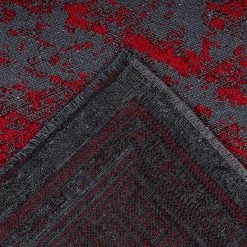 INSTYLE by Kayoom Kurzflorteppich Kalevi 300 - Polyester PVC - Rot - 160 x 230 cm 8 INSTYLE by Kayoom Kurzflorteppich Kalevi 300 - Polyester PVC - Rot - 160 x 230 cm -Teppiche populaire boutique 1000334229 220303 040 DETAILS P000000001000334229