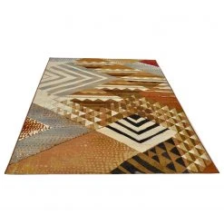 Gino Falcone Kurzflorteppich Aurora 035 - Kunstfaser - Braun - 120 x 180 cm 11 Gino Falcone Kurzflorteppich Aurora 035 - Kunstfaser - Braun - 120 x 180 cm -Teppiche populaire boutique 1000334590 220301 040 DETAILS P000000001000334590