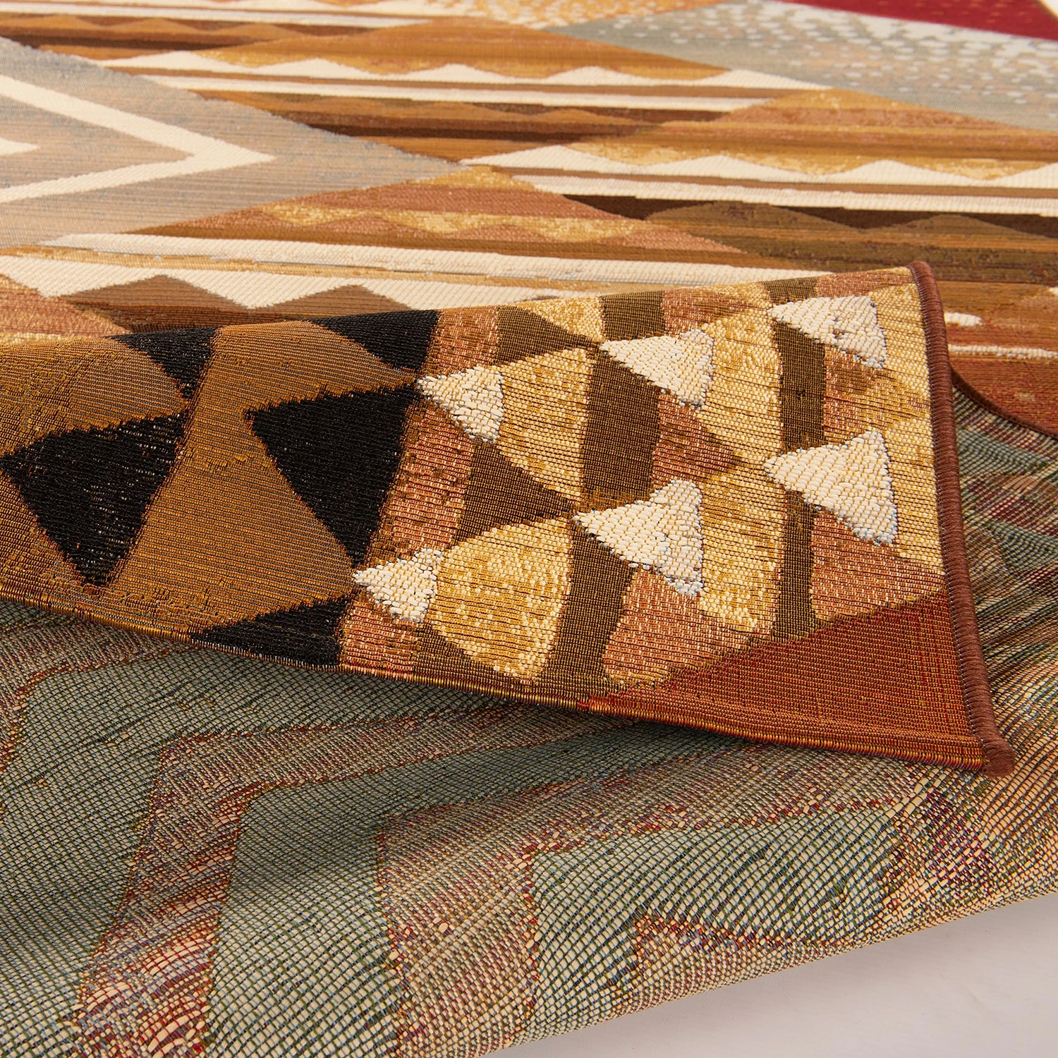 Gino Falcone Kurzflorteppich Aurora 035 - Kunstfaser - Braun - 120 x 180 cm 6 Gino Falcone Kurzflorteppich Aurora 035 - Kunstfaser - Braun - 120 x 180 cm – Bild 6