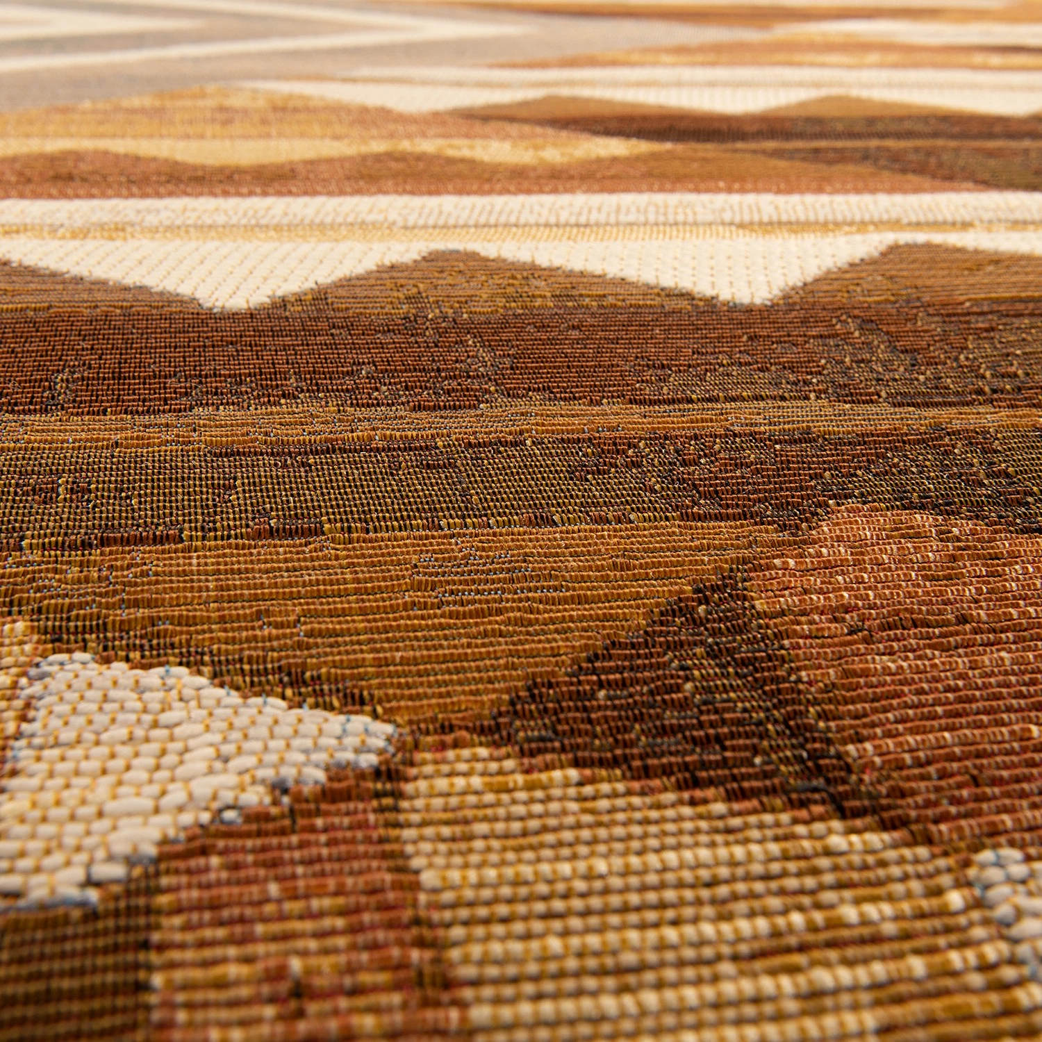 Gino Falcone Kurzflorteppich Aurora 035 - Kunstfaser - Braun - 120 x 180 cm 7 Gino Falcone Kurzflorteppich Aurora 035 - Kunstfaser - Braun - 120 x 180 cm – Bild 7