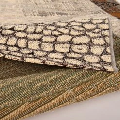 Gino Falcone Kurzflorteppich Aurora 042 - Kunstfaser - Mehrfarbig - 160 x 235 cm -Teppiche populaire boutique 1000334600 220301 060 DETAILS P000000001000334600