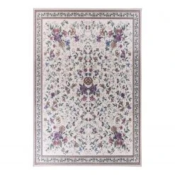 Gino Falcone Kurzflorteppich Viola 045 - Polyester - Beige - 120 x 170 cm