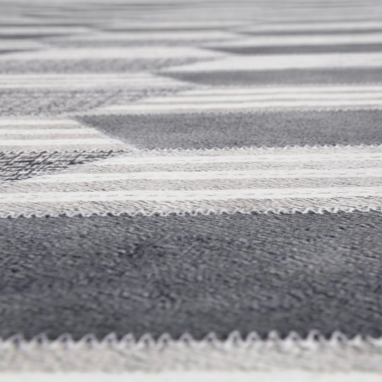 Gino Falcone Kurzflorteppich Serena V - Polyester - Grau - 50 x 80 cm 5 Gino Falcone Kurzflorteppich Serena V - Polyester - Grau - 50 x 80 cm – Bild 5