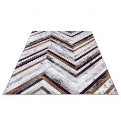 Gino Falcone Kurzflorteppich Serena IV - Poylester - Grau - 190 x 280 cm 11 Gino Falcone Kurzflorteppich Serena IV - Poylester - Grau - 190 x 280 cm -Teppiche populaire boutique 1000334805 220301 040 DETAILS P000000001000334805