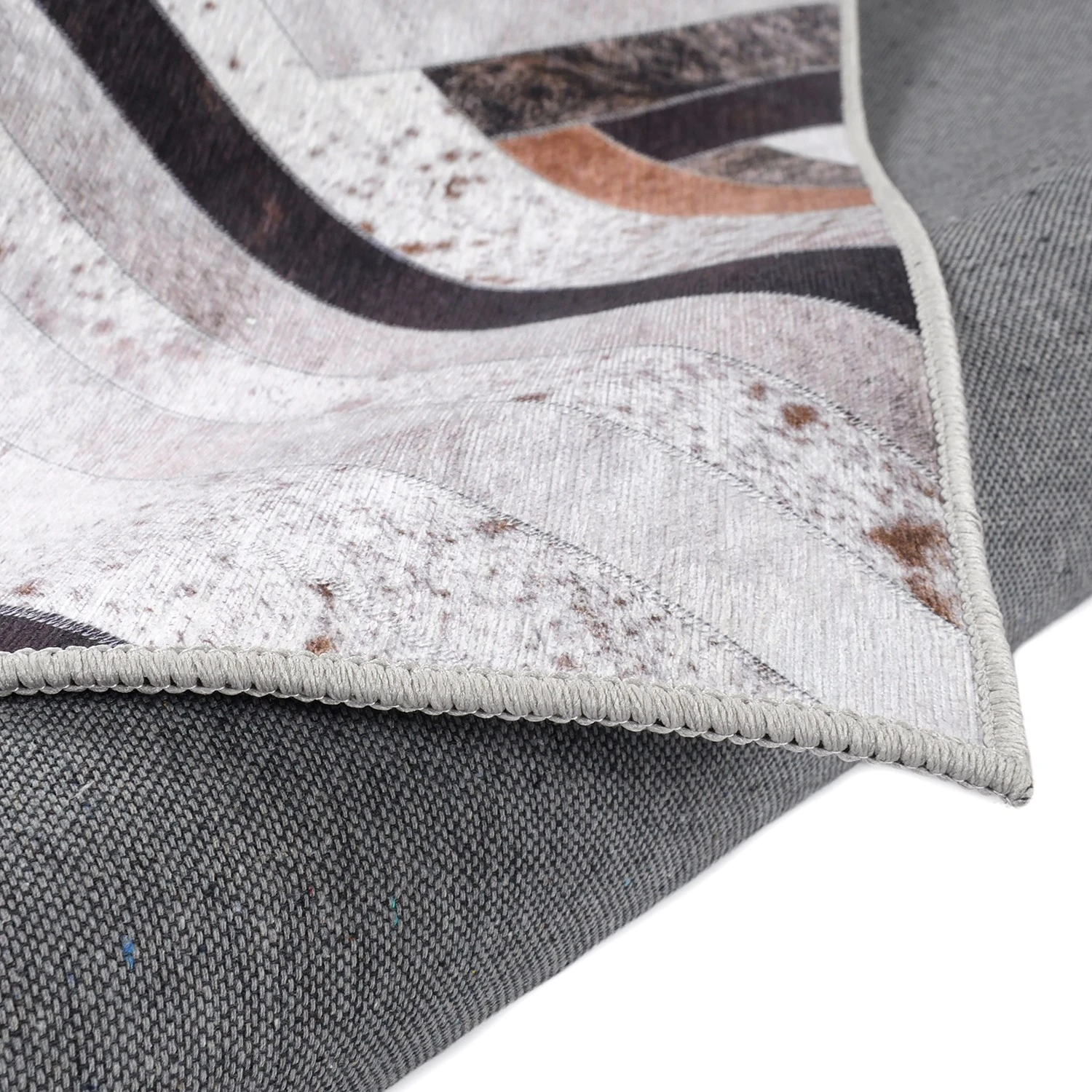 Gino Falcone Kurzflorteppich Serena IV - Poylester - Grau - 190 x 280 cm 6 Gino Falcone Kurzflorteppich Serena IV - Poylester - Grau - 190 x 280 cm – Bild 6