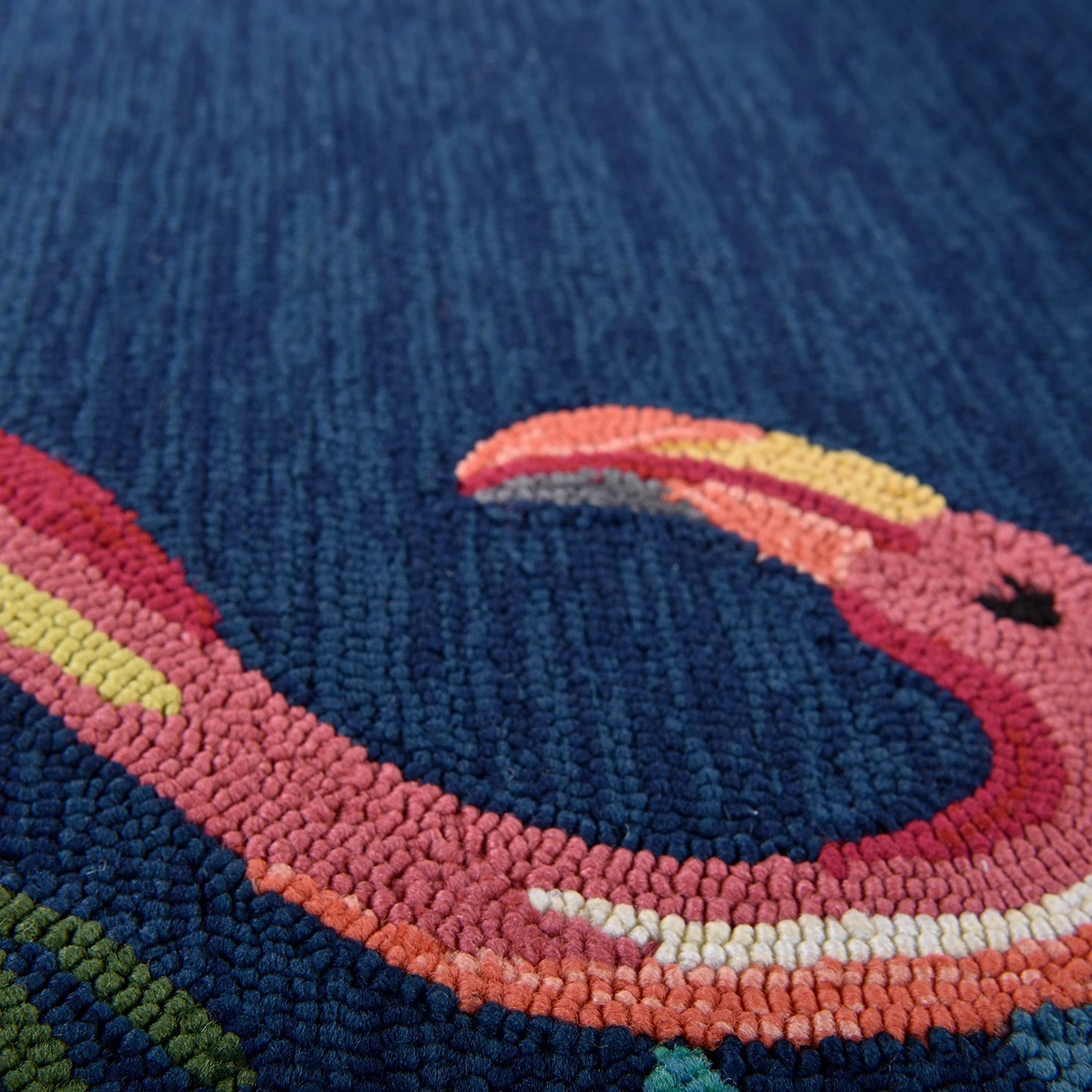 Gino Falcone In-/Outdoorteppich Rosetta - Polyester - Dunkelblau / Tropic - 180 x 180 cm 5 Gino Falcone In-/Outdoorteppich Rosetta - Polyester - Dunkelblau / Tropic - 180 x 180 cm – Bild 5