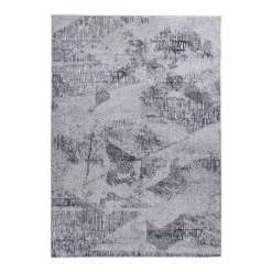 Gino Falcone Kurzflorteppich Rachele 087 - Polyester - Grau - 140 x 200 cm