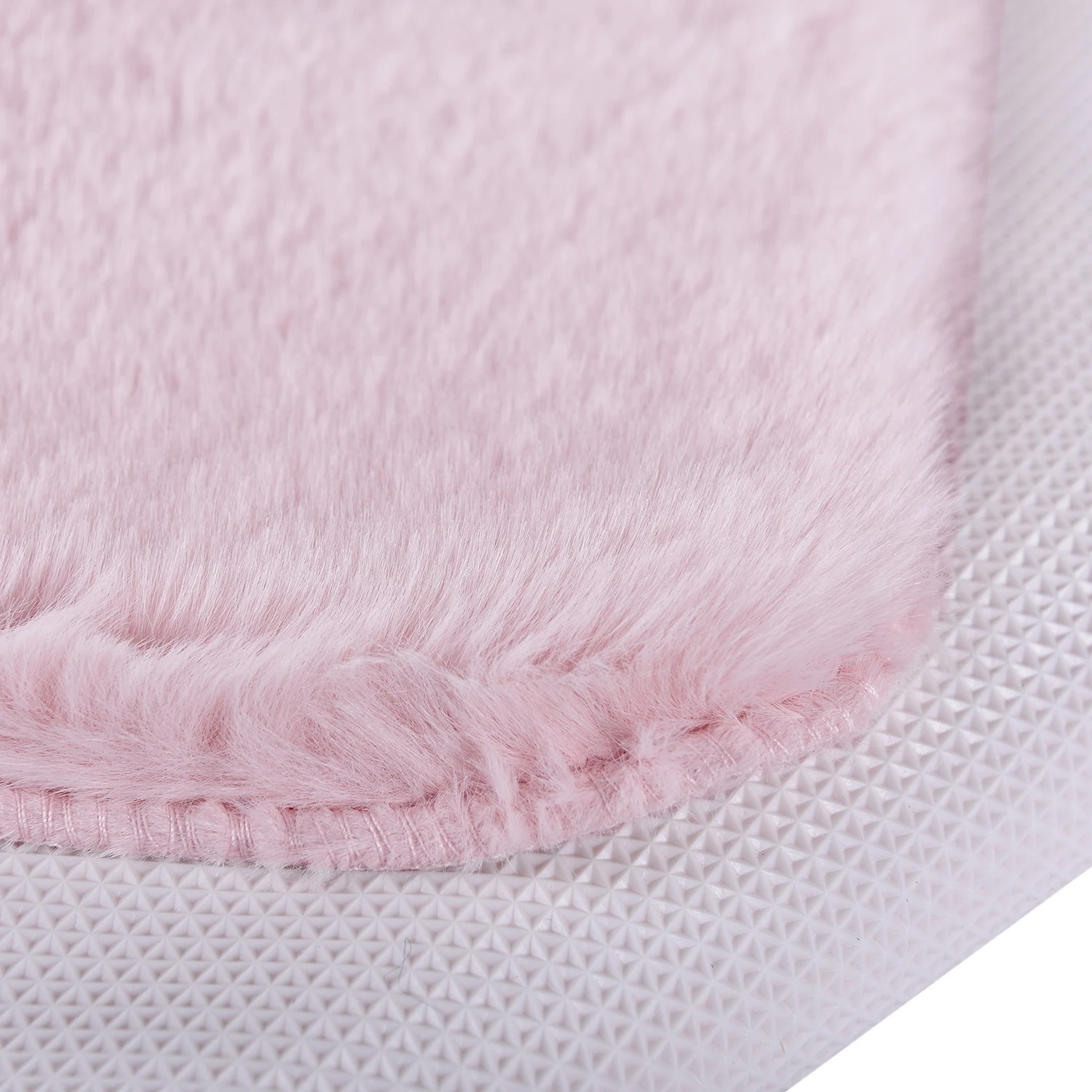 Gino Falcone Hochflorteppich Sara II - Polyester - Rosa - Durchmesser: 60 cm 2 Gino Falcone Hochflorteppich Sara II - Polyester - Rosa - Durchmesser: 60 cm – Bild 2