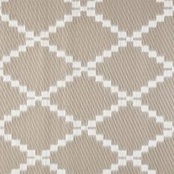 Butlers Outdoorteppich COLOUR CLASH Rauten II - Polypropylen - Natur - 118 x 180 cm -Teppiche populaire boutique 1000338262 220228 030 DETAILS P000000001000338262 1