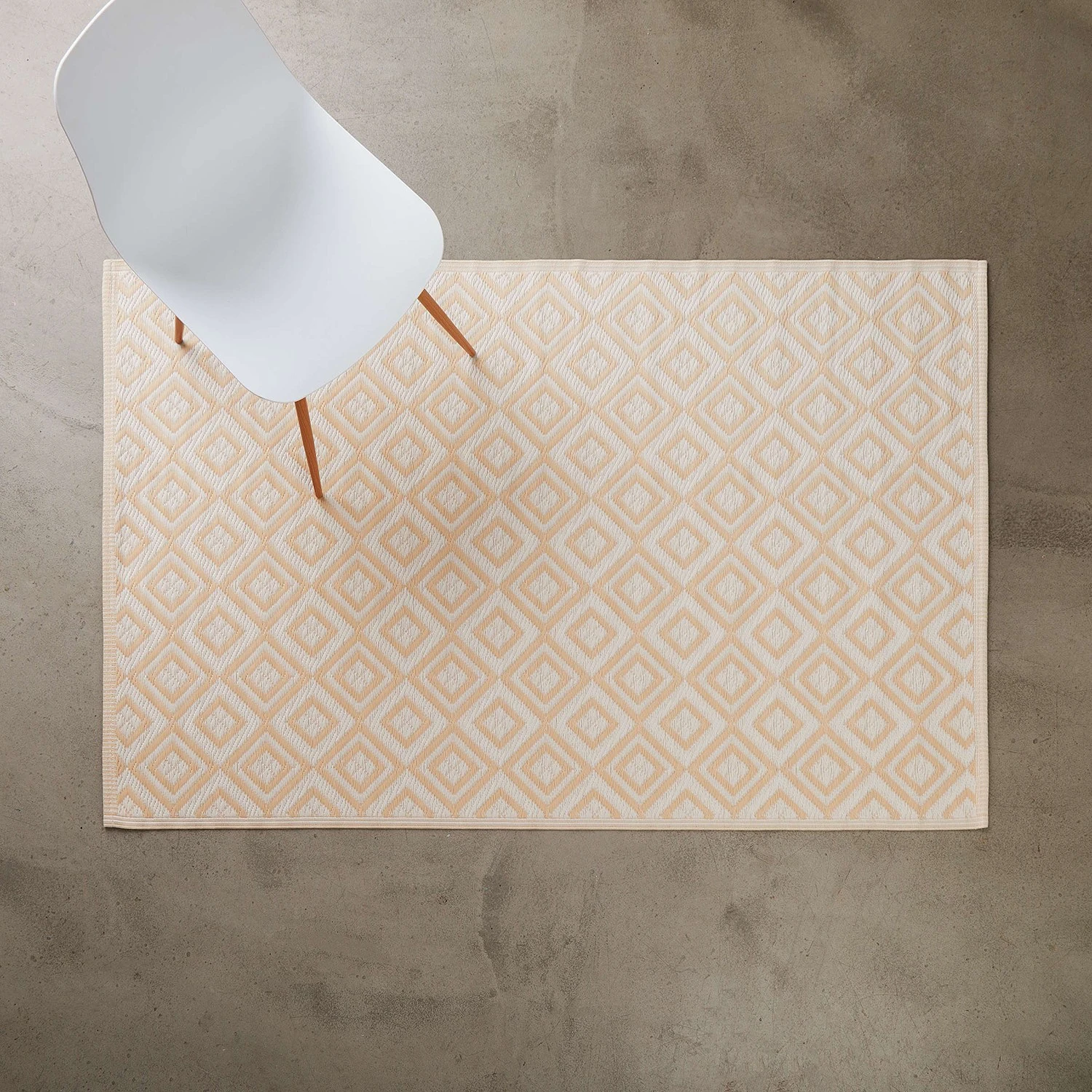 Butlers In-/ Outdoorteppich COLOUR CLASH I - Polypropylen - Creme 2 Butlers In-/ Outdoorteppich COLOUR CLASH I - Polypropylen - Creme – Bild 2