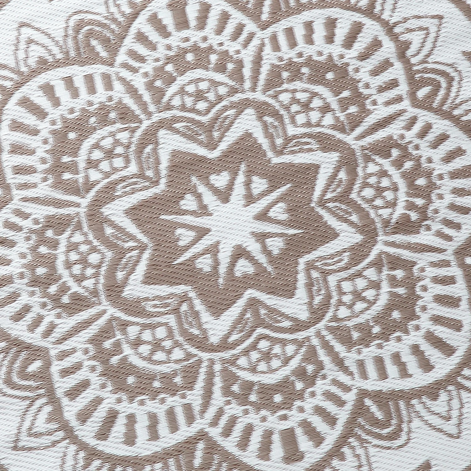 Butlers Outdoorteppich COLOUR CLASH Streifen II - Polypropylen - Natur / Weiß 5 Butlers Outdoorteppich COLOUR CLASH Streifen II - Polypropylen - Natur / Weiß – Bild 5