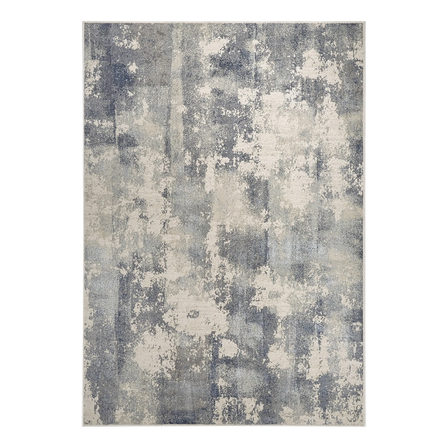 ELLE DECORATION Kurzflorteppich Allier - Viskose / Polyester - Blau - 120 x 170 cm 1 ELLE DECORATION Kurzflorteppich Allier - Viskose / Polyester - Blau - 120 x 170 cm