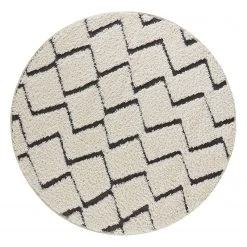 Mint Rugs In-/Outdoorteppich Dades - Polypropylen - Creme / Schwarz