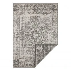 Northrugs In-/Outdoor Wendeteppich Danao - Polypropylen - Grau - 160 x 230 cm