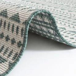 Top Square In-/Outdoor Wendeteppich Montendra - Polypropylen - Grün - 160 x 230 cm 6 Top Square In-/Outdoor Wendeteppich Montendra - Polypropylen - Grün - 160 x 230 cm -Teppiche populaire boutique 1000340928 220401 030 DETAILS P000000001000340928