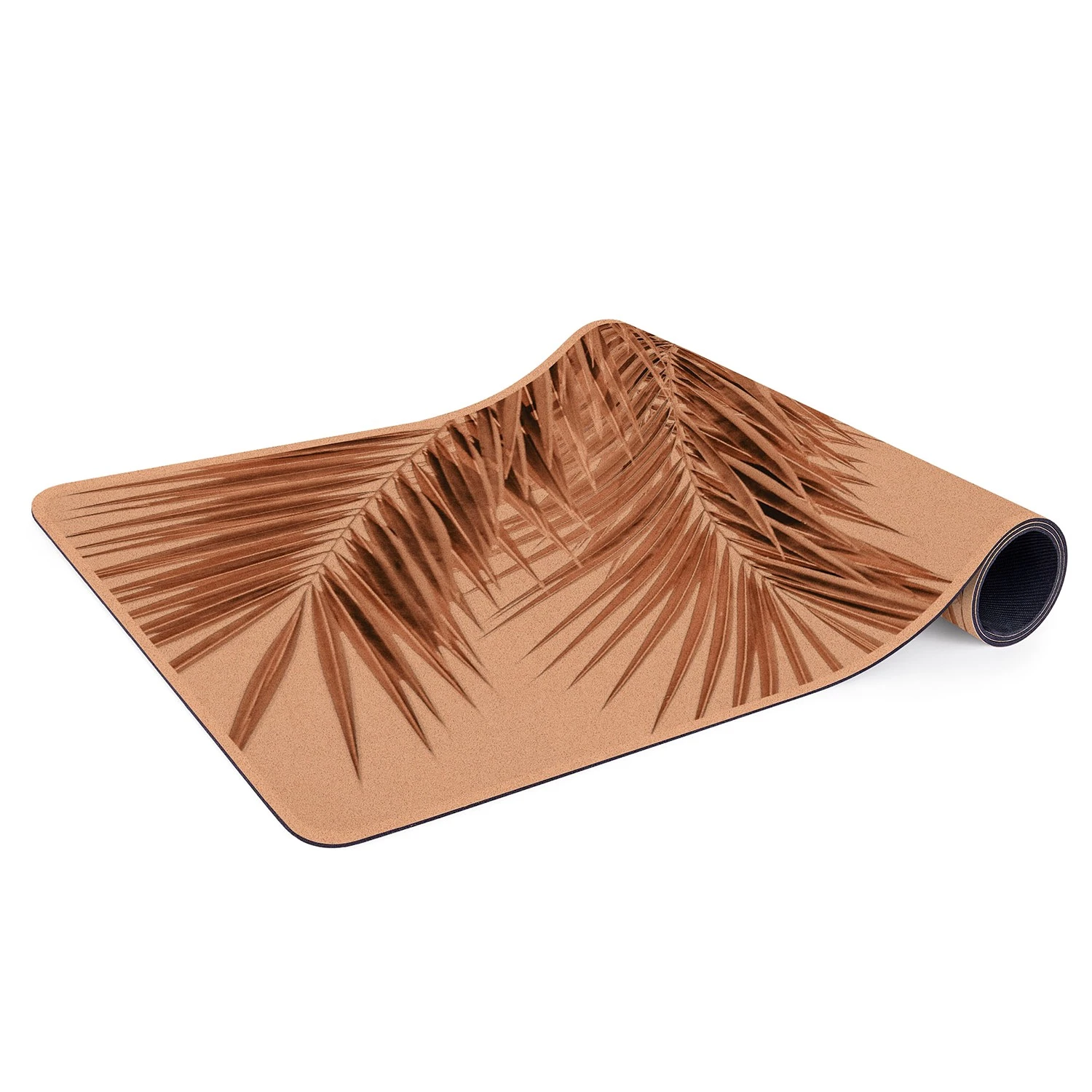 Bilderwelten Läufer/Yogamatte Palmenwedel II - Oberfläche: Kork / Unterseite: Naturkautschuk - Braun 4 Bilderwelten Läufer/Yogamatte Palmenwedel II - Oberfläche: Kork / Unterseite: Naturkautschuk - Braun – Bild 4