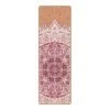 Bilderwelten Läufer/Yogamatte Mandala II - Oberfläche: Kork / Unterseite: Naturkautschuk - Rot
